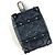 Charm per borsa in pelle nera Louis Vuitton Nero