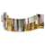 Bracciale Bangle Charnière Hermès Bianco Beige D'oro  - vista 11