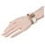 Bracciale Bangle Charnière Hermès Bianco Beige D'oro  - vista 2