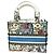 Bolsa de mão 2 em 1 Lady Dior da Christian Dior Multicor - vista 4