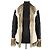Yves Salomon Braune Pelzjacke