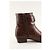 Autre Marque Botas de cuero marrón Castaño - vista 4