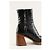 Zadig & Voltaire Schwarze Lacklederstiefel - Ansicht 4