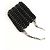 Paco Rabanne Mini Pochette in Pelle Nera Nero - vista 2