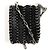 Paco Rabanne Mini Pochette in Pelle Nera Nero - vista 3