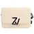 Zadig & Voltaire Marsupio in pelle ecru Crudo
