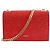 Autre Marque Borsa a tracolla in pelle rossa Rosso