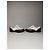 Scarpe da golf in pelle vintage Balenciaga / Budapester nero bianco 24cm - vista 4