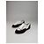 Scarpe da golf in pelle vintage Balenciaga / Budapester nero bianco 24cm - vista 6