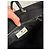 Vintage Courreges Handtasche aus Leder und Polyester in Schwarz - Ansicht 4