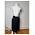 Vintage Givenchy Canvas-Polyester-Rock L Schwarz - Ansicht 3