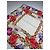 Céline Vintage Celine Paris Blumen Schal Weiß Rot Lila Gold Mehrfarben - Ansicht 3
