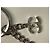 Portachiavi Chanel Figurina Perla Silver hardware - vista 3