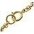 Pendente in metallo a forma di cuore CC di Chanel D'oro - vista 5
