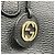 Borsa Gucci Swing Tote in pelle nera Nero - vista 13