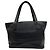 Borsa Gucci Swing Tote in pelle nera Nero - vista 3