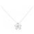 Autre Marque Collana di diamanti in oro bianco Au750 Argento
