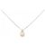 Autre Marque Collana in platino con perle d'acqua dolce e diamanti Argento