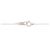 Autre Marque Platin-Diamant-Halskette Silber - Ansicht 5