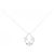 Autre Marque Au750 2way Flower Diamant-Halskette Silber - Ansicht 5