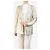 Max Mara Blazer de seda satinada neutra - talla UK 12 - vista 3