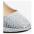 Jimmy Choo Silberne glitzernde Absätze - Größe EU 36 (UK 3) - Ansicht 4