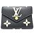 Billetera plegable Louis Vuitton Negro Multicolor Monograma