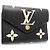 Billetera plegable Louis Vuitton Negro Multicolor Monograma - vista 2