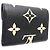 Billetera plegable Louis Vuitton Negro Multicolor Monograma - vista 3