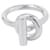 Hermès Echapee MM Silver Band Ring