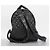 Chanel Cambon Nylon Rucksack Schwarz - Ansicht 12
