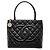 Borsa Medallion in Caviar Nero di Chanel