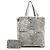 Chanel Graue CC Kaninchenfell Tote Braun - Ansicht 8