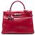 Hermès Scatola Rossa Vitello Verso Kelly II Retourne 35 Rosso