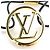 Fascia per capelli Monogram Louis Vuitton - vista 4