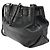 Salvatore Ferragamo Gancini Tote aus Leder Schwarz - Ansicht 4