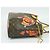 Neverfull Tote von Louis Vuitton Limited Edition Monogram Roses MM Braun - Ansicht 3