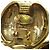 Chanel CC Round Metal and Crystal D'oro - vista 3