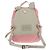 Prada Double Buckle Backpack Tessuto Small Pink - view 2