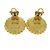 Chanel CC Round Metal D'oro - vista 2