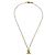 Pendente Chanel CC in metallo D'oro