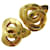 Chanel Vintage CC Heart Clip-On Metal Small D'oro - vista 6
