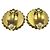 Chanel CC Round Metal Nero - vista 2