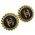 Chanel CC Round Metal Nero - vista 5