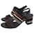 Tory Burch Edina 100 Sandalen aus braunem Leder  - Ansicht 4