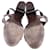 Tory Burch Edina 100 Sandalen aus braunem Leder  - Ansicht 7