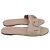 Beige Leder-Slides mit Kristallverzierung von Stuart Weitzman