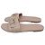 Beige Leder-Slides mit Kristallverzierung von Stuart Weitzman - Ansicht 4