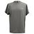 Camiseta de algodón gris con estampado del logo Jacquemus