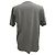 Camiseta de cuello redondo Face-Patch en algodón gris de Acne Studios - vista 4